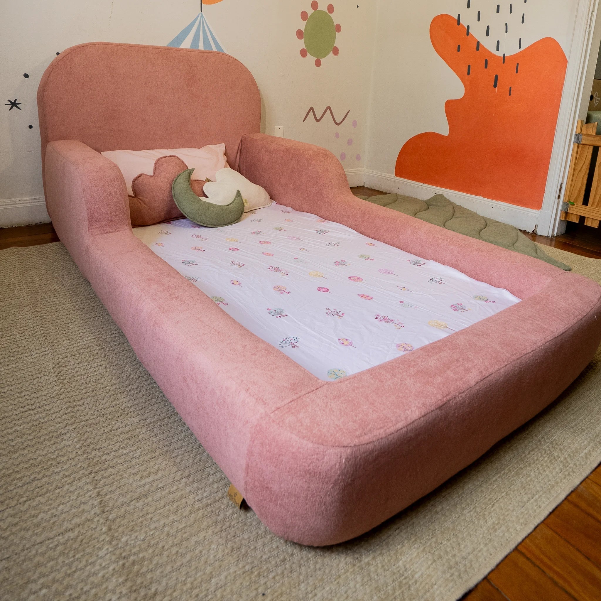 Little Duck Montessori Bed – Fairy Blossom Pink