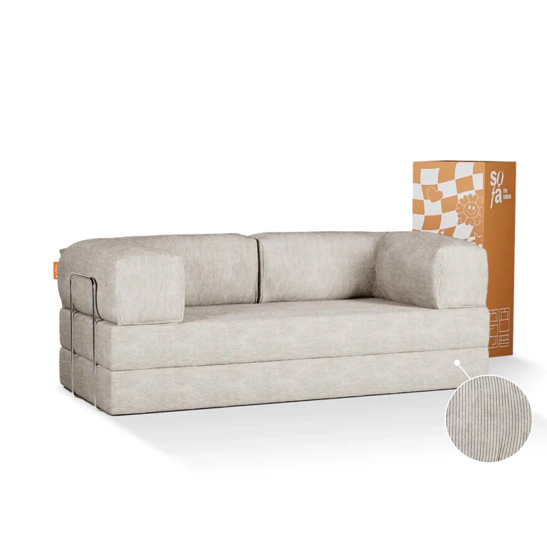The Growing Sofa | Bloom Sofa Bed Corduroy - Linen