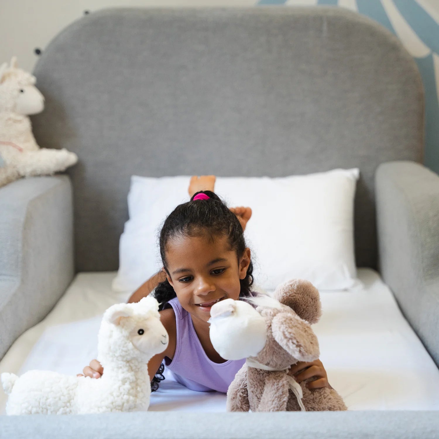 The Little Duck — Montessori-Inspired Toddler Floor Bed - Gray