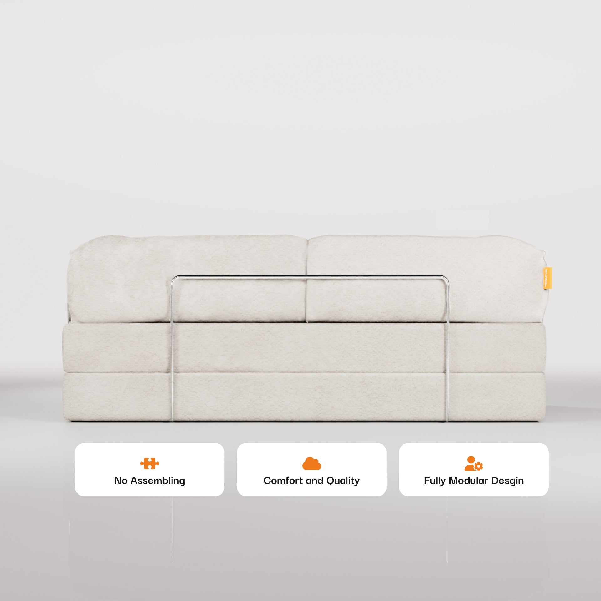 The Growing Sofa | Bloom Sofa Bed Corduroy - Linen