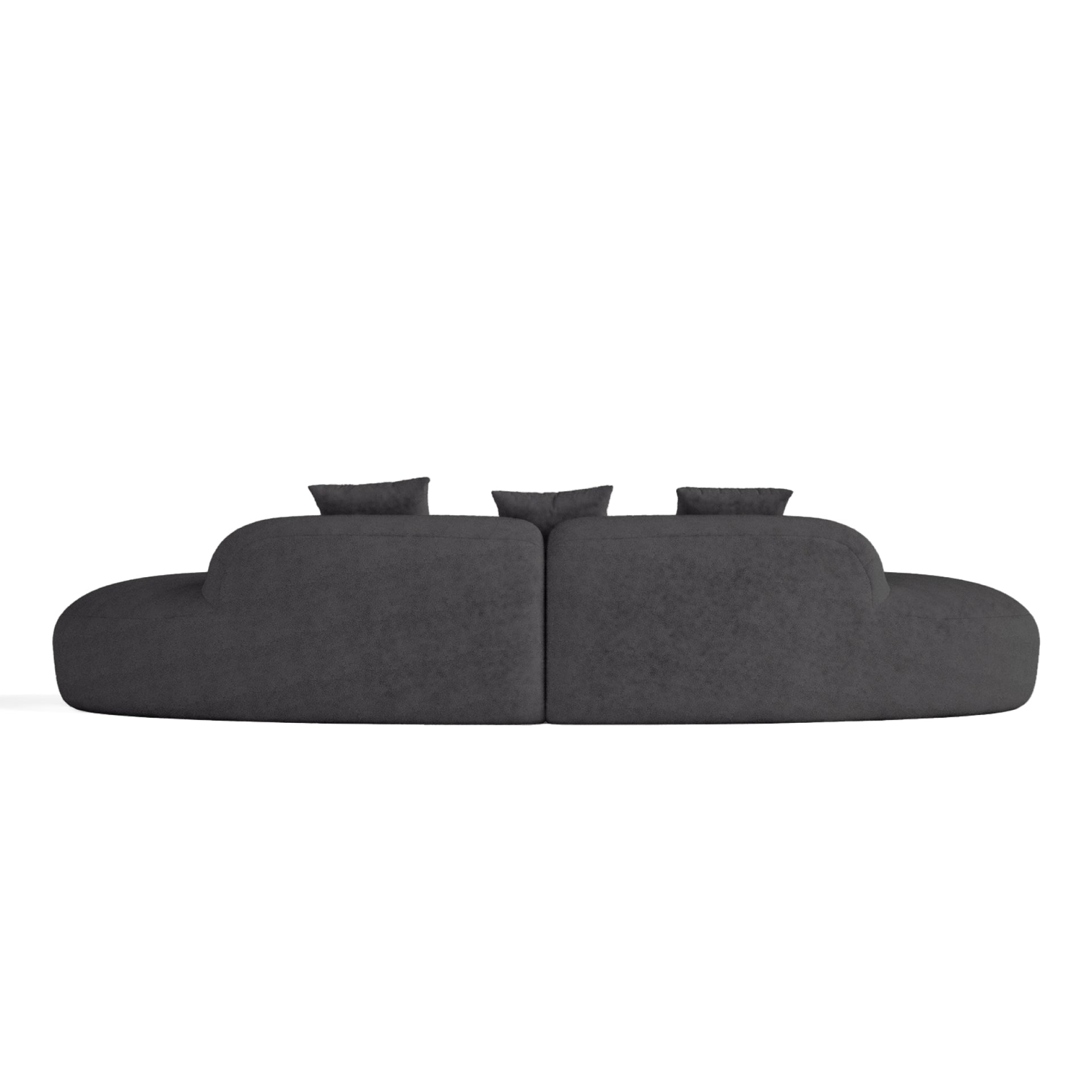 The growing sofa Avalon in Boucle - Gray