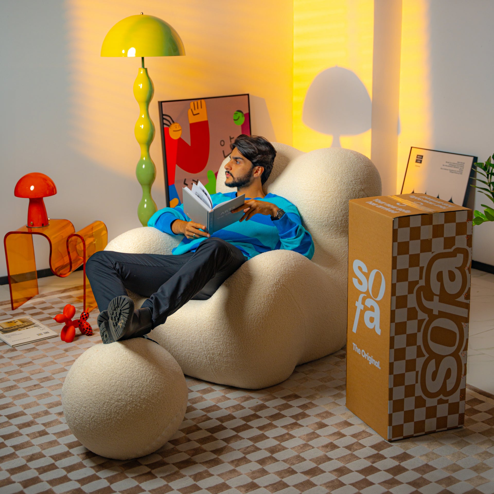 The growing sofa Palla - Linen