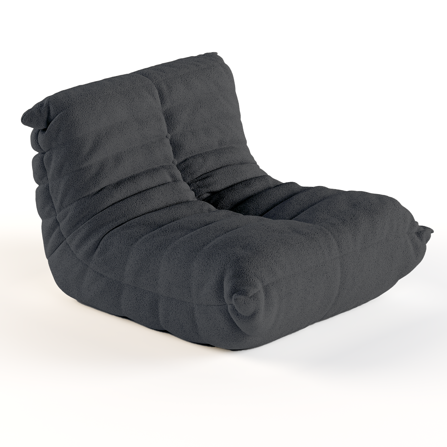The growing sofa 1973 1 seat in Boucle - Gray