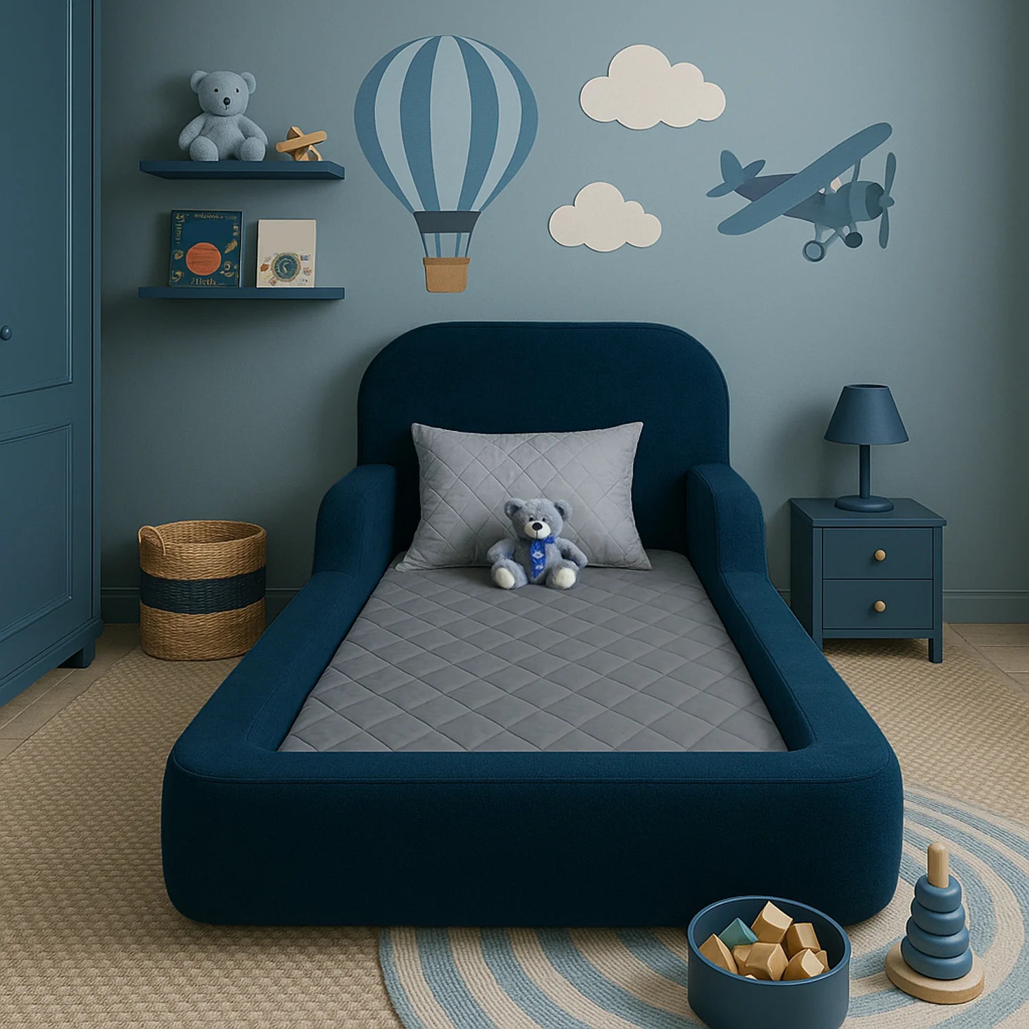 The Little Duck — Montessori-Inspired Toddler Floor Bed - Pink