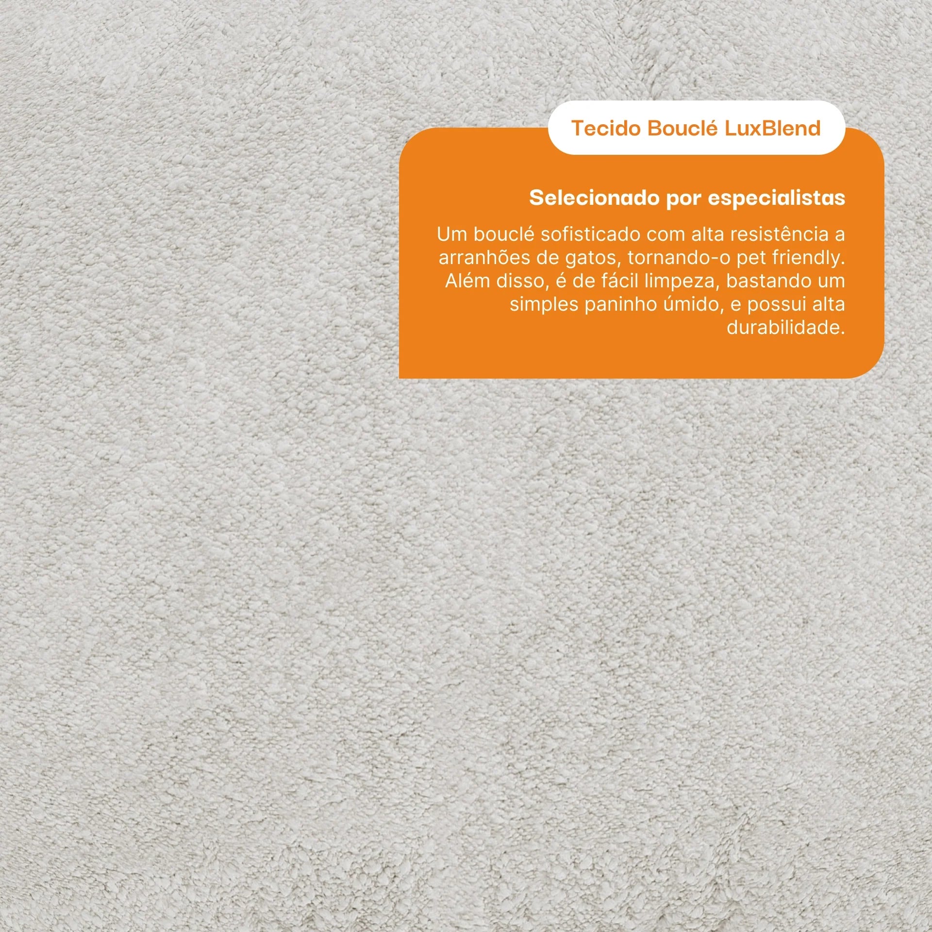The Growing Sofa | Bloom Sofa Bed Boucle - Orange