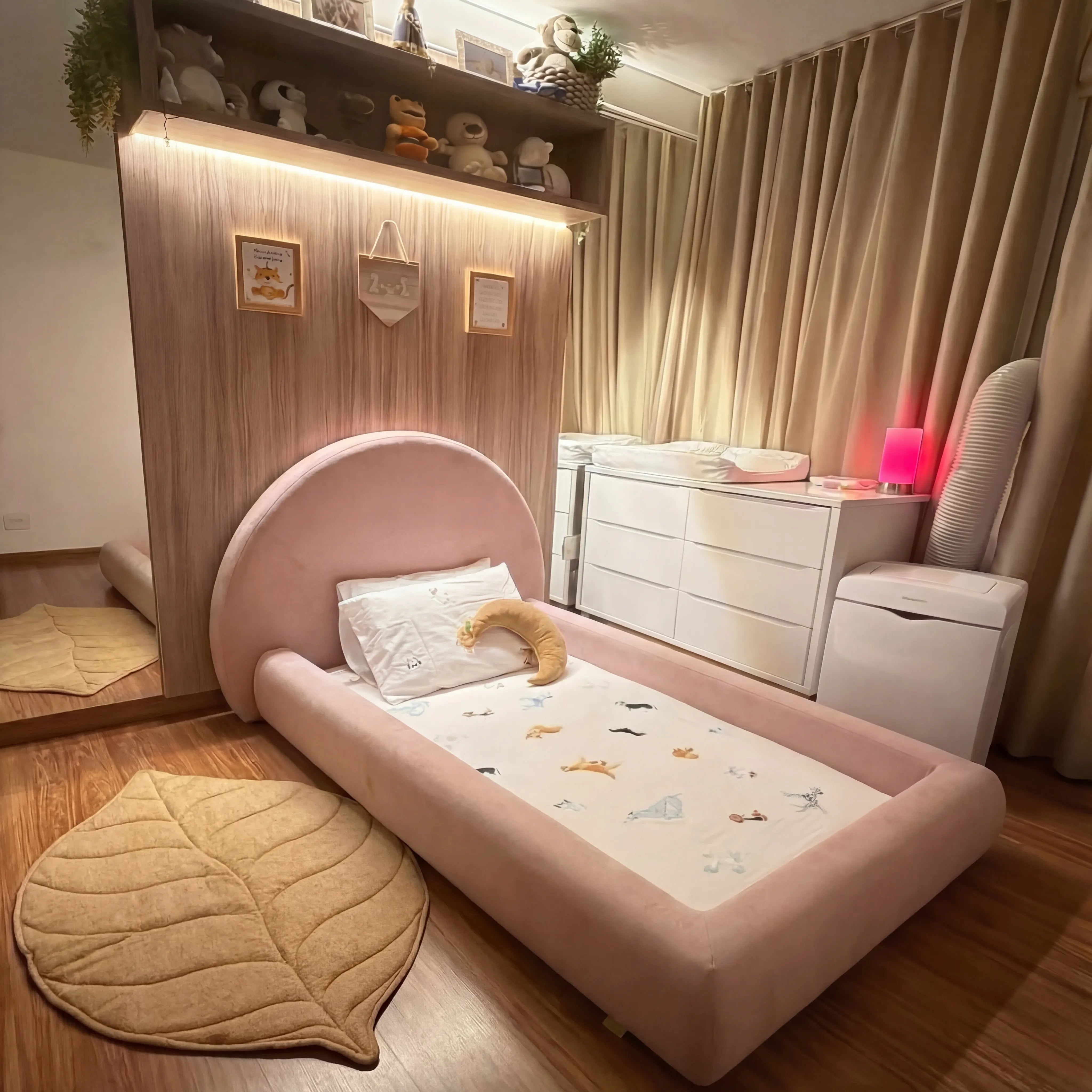 Little Duck Montessori Bed Sun - Pink