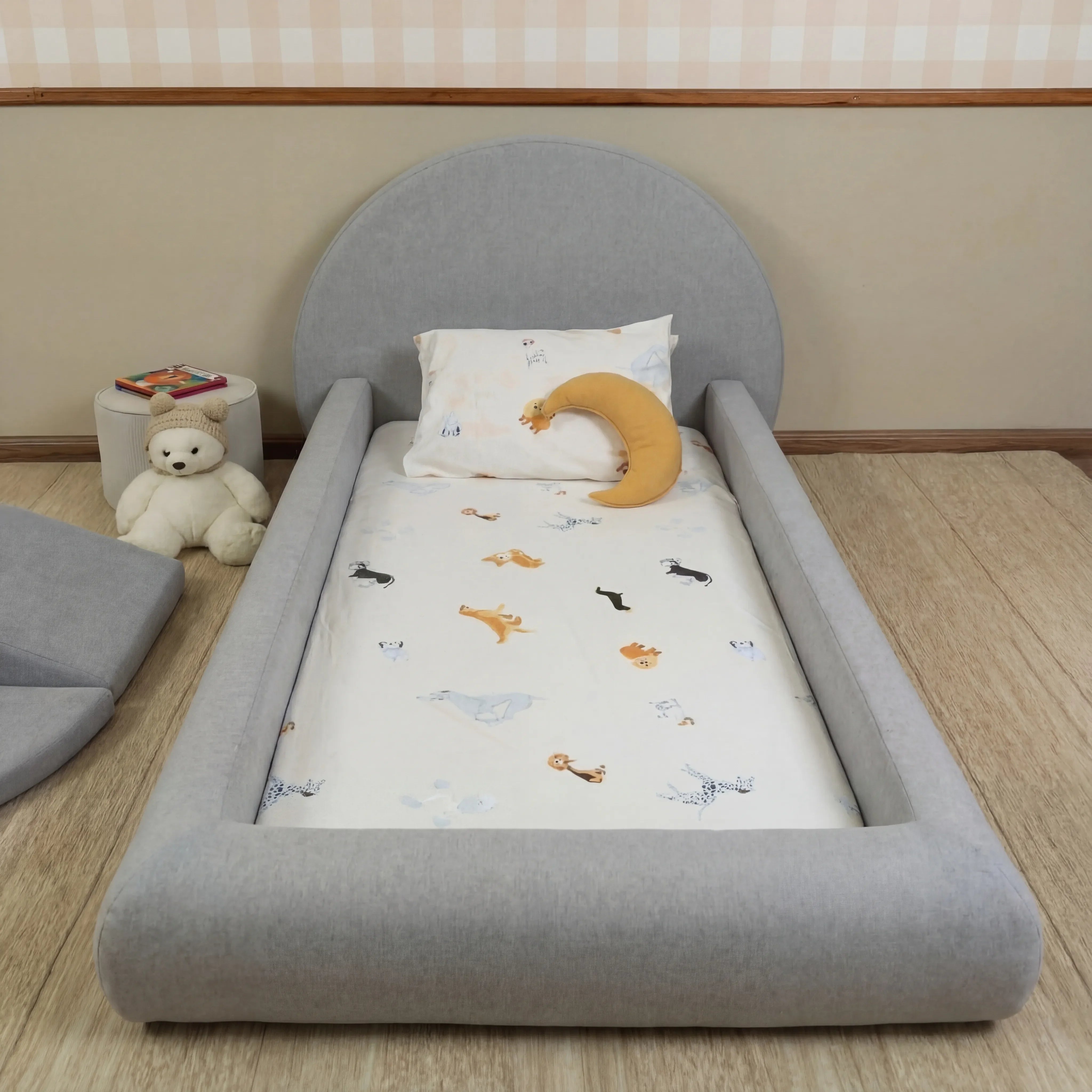 Little Duck Montessori Bed Sun - Gray