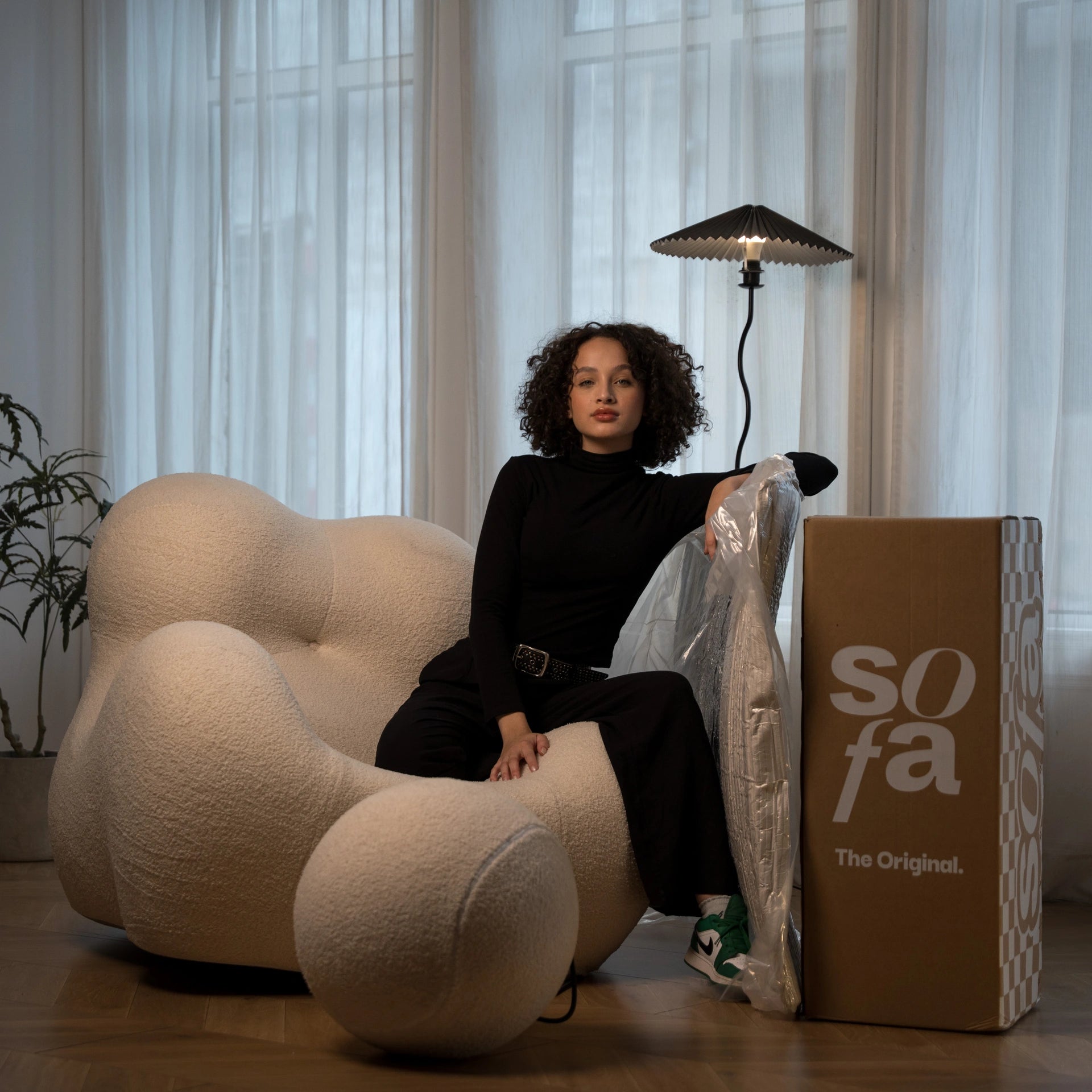 The growing sofa Palla - Linen