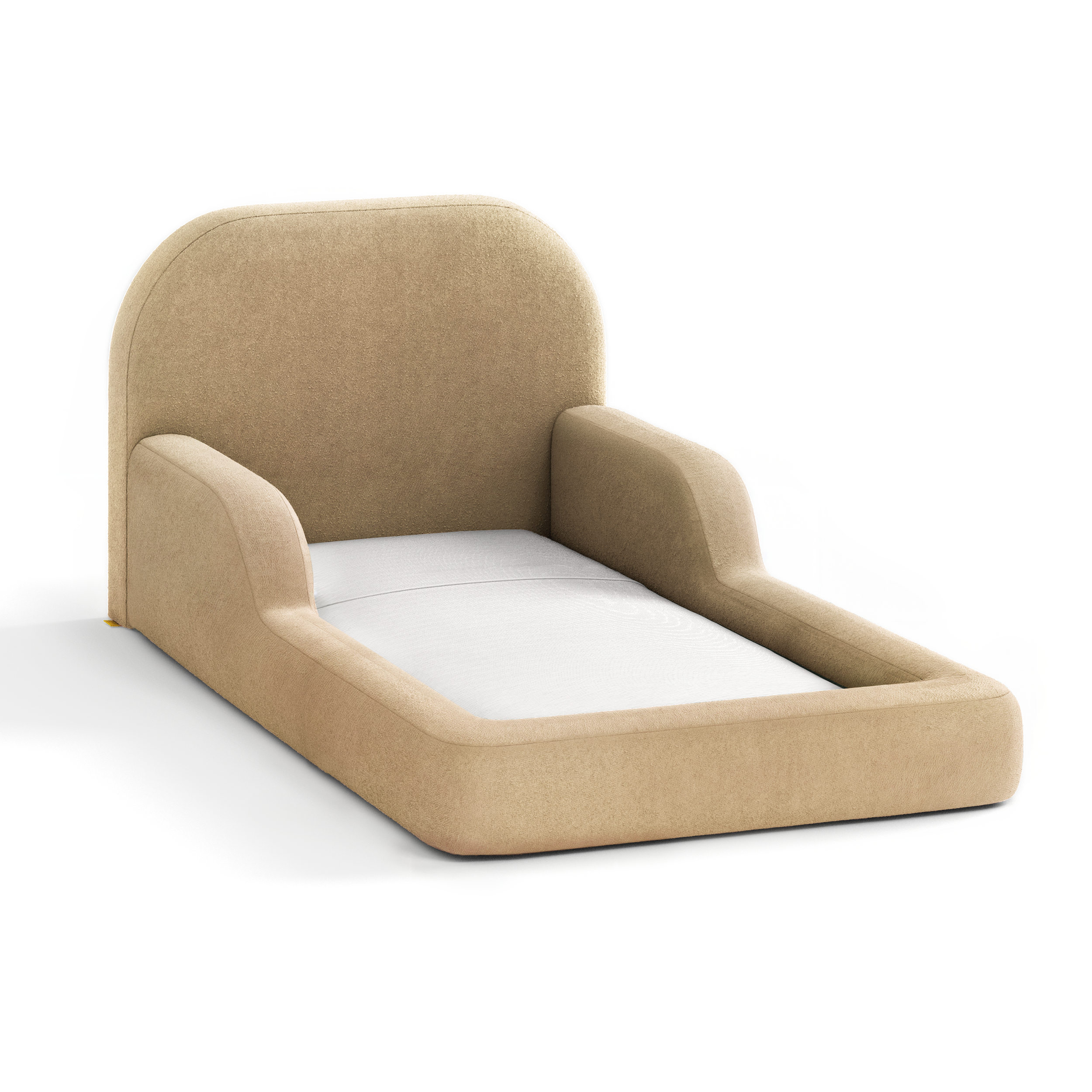 The Little Duck — Montessori-Inspired Toddler Floor Bed - Mustard