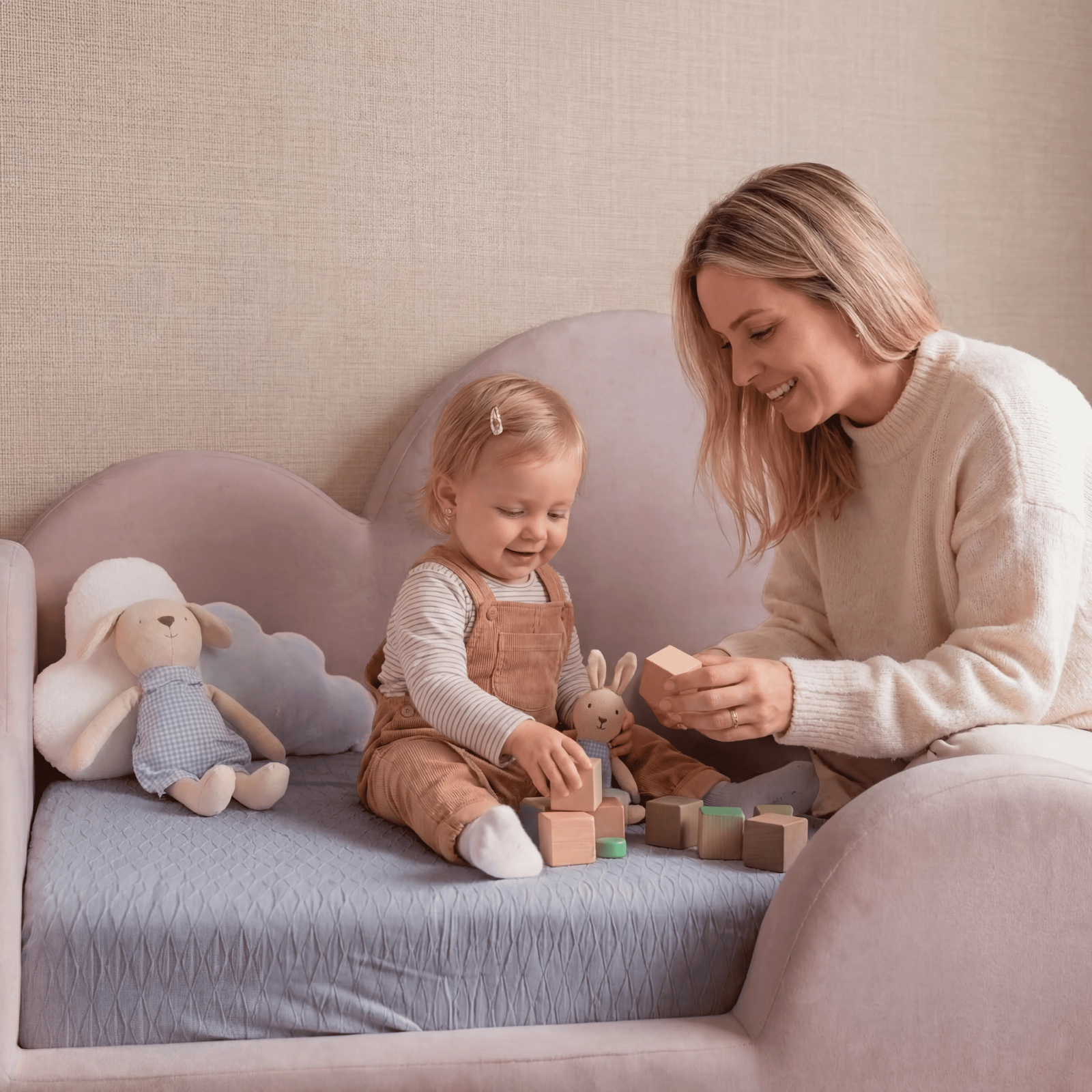 Little Duck Montessori Bed Cloud - Pink