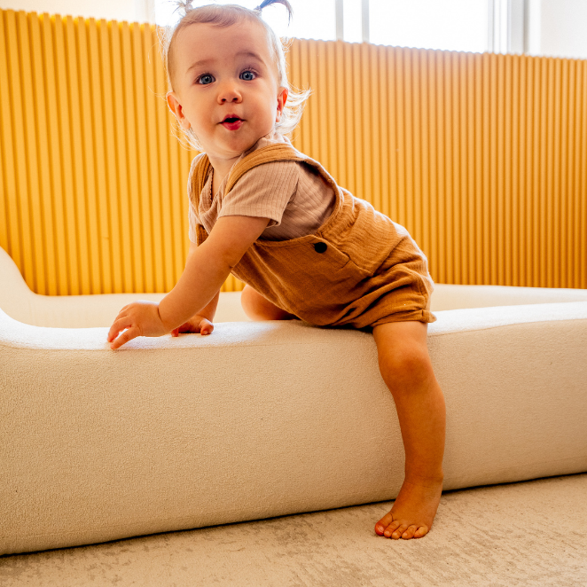 The Little Duck — Montessori-Inspired Toddler Floor Bed - Gray
