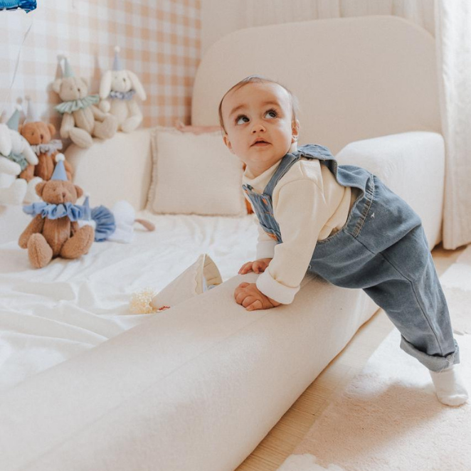 The Little Duck — Montessori-Inspired Toddler Floor Bed - Gray