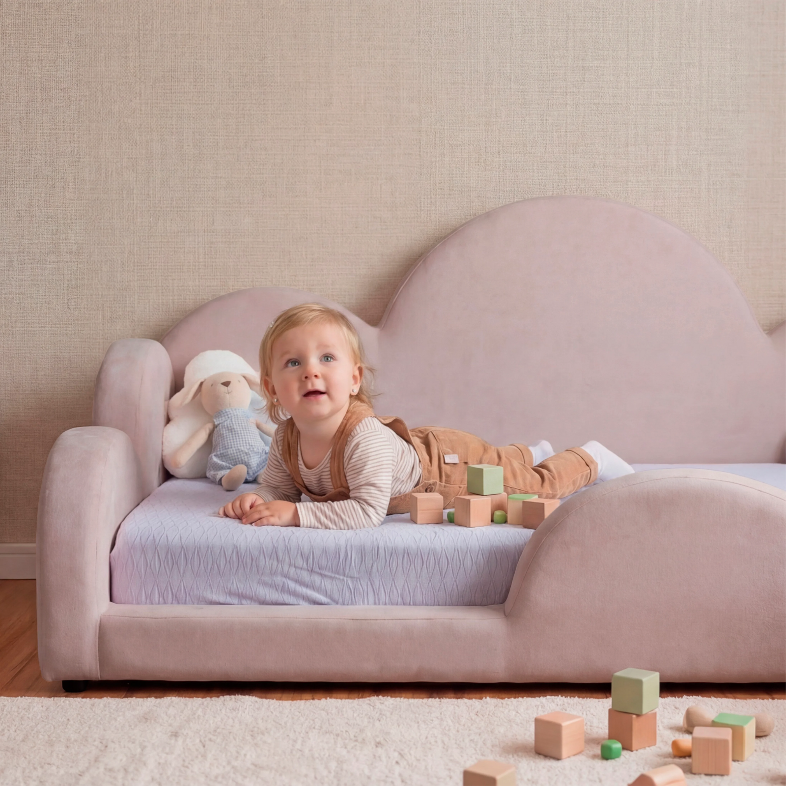 Little Duck Montessori Bed Cloud - Pink