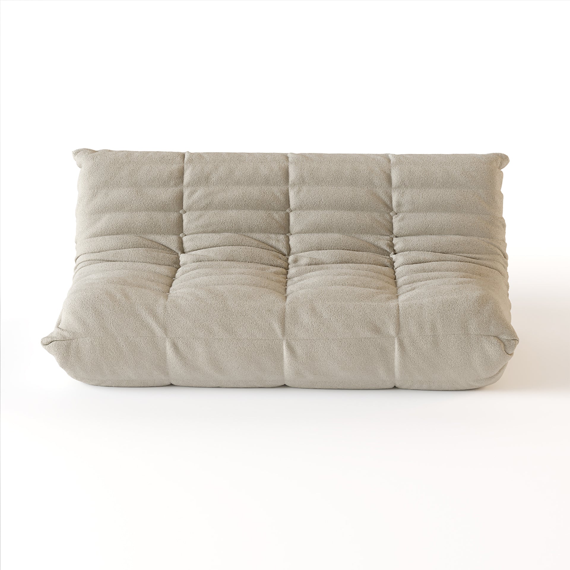 The growing sofa 1973 3 seat in Boucle - linen