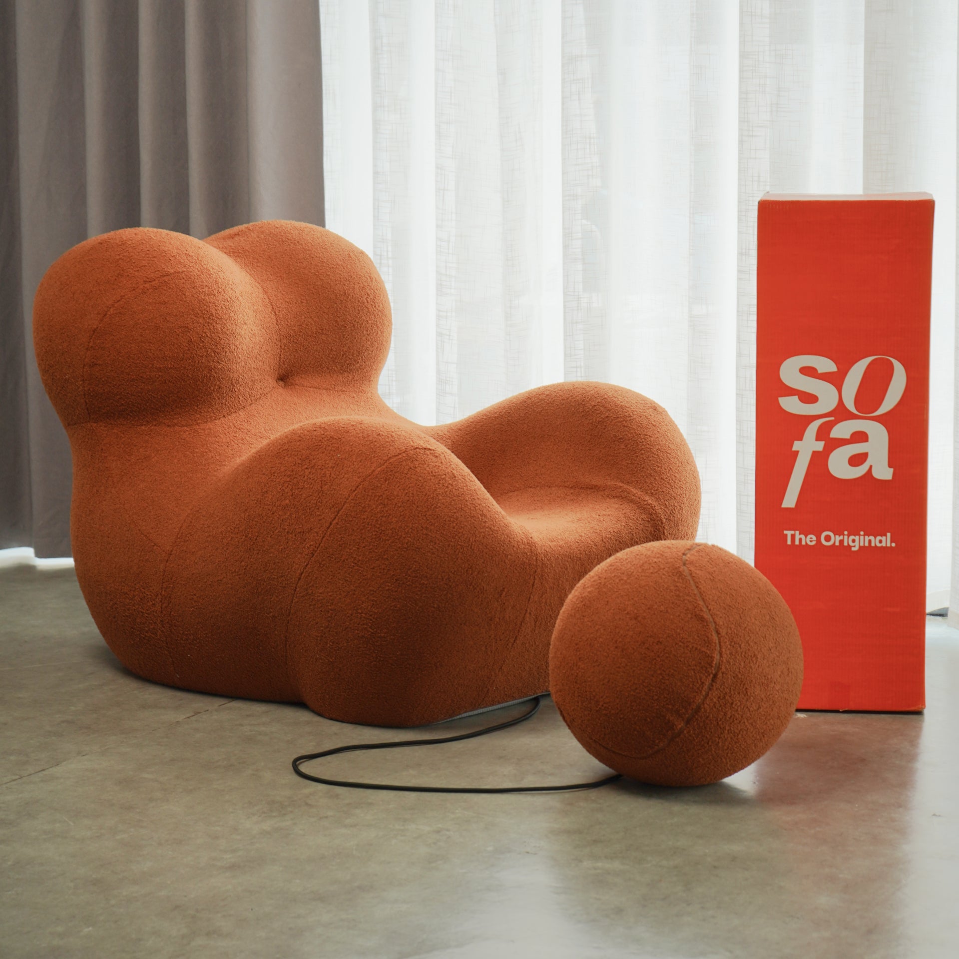 The growing sofa Palla - Orange