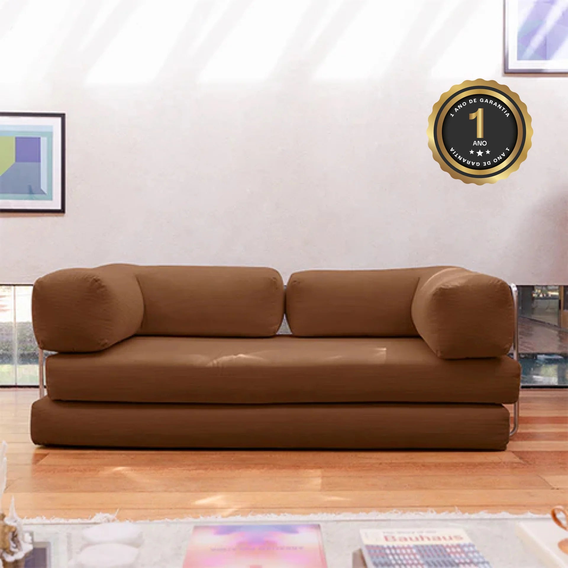 The Growing sofa Bloom Sofa Bed Corduroy - Brown