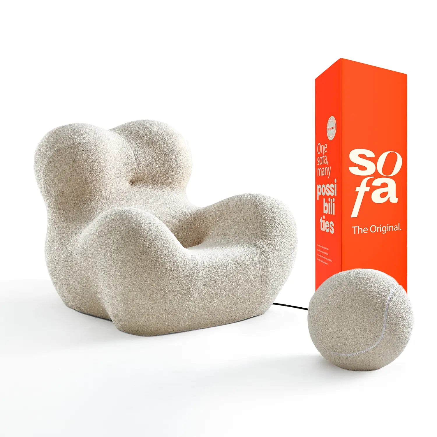 The growing sofa Palla - Linen