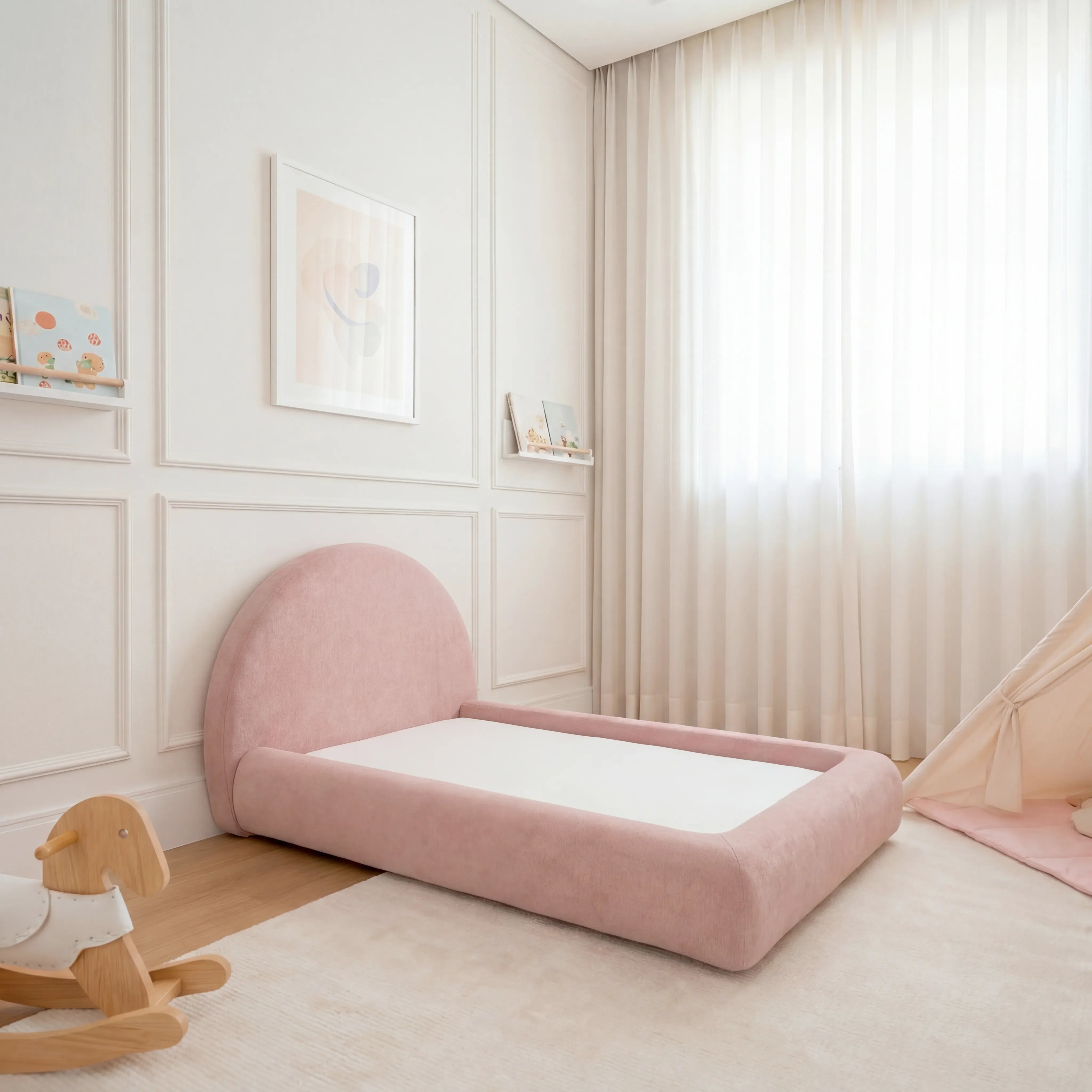 Little Duck Montessori Bed Sun - Pink