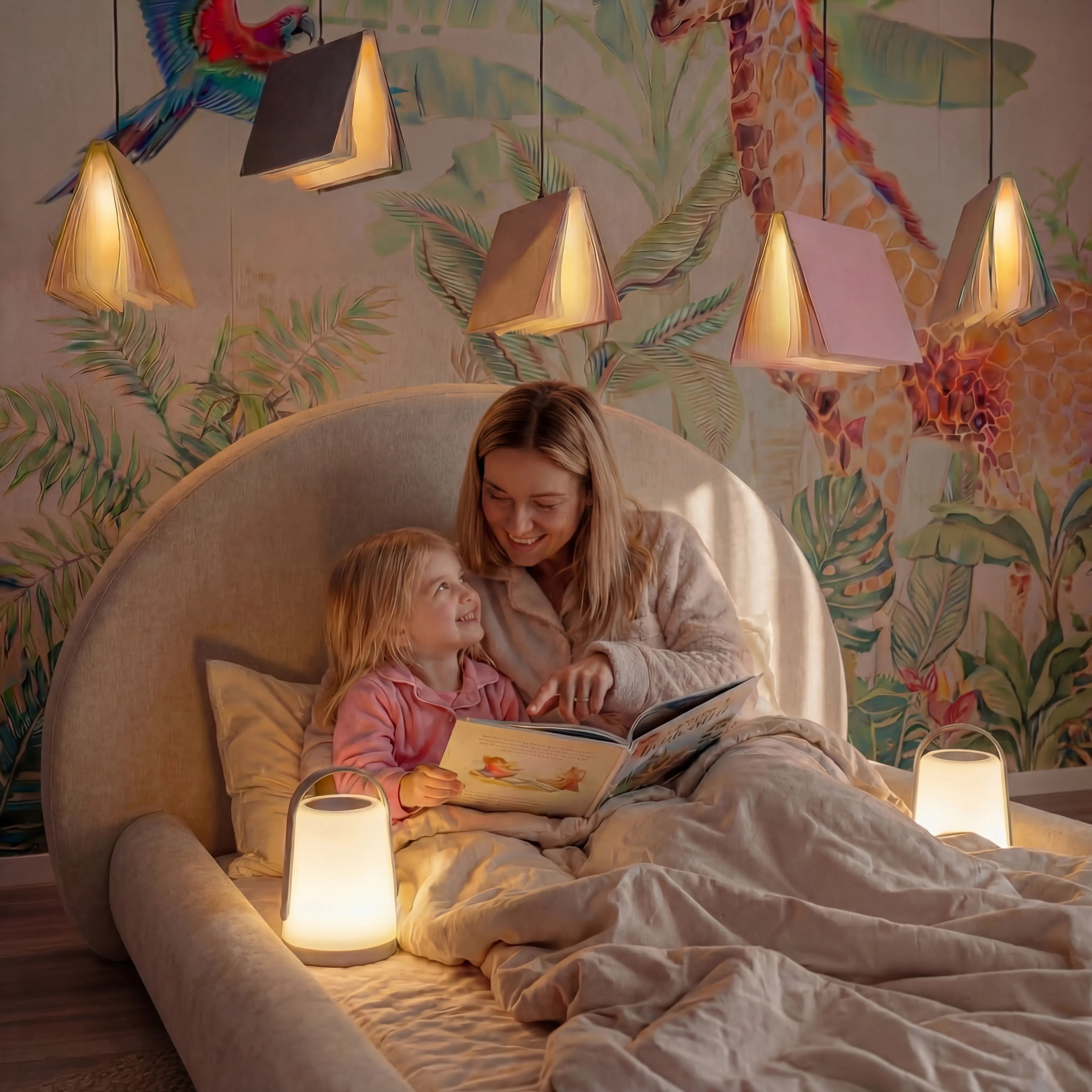 Little Duck Montessori Bed Sun - Linen